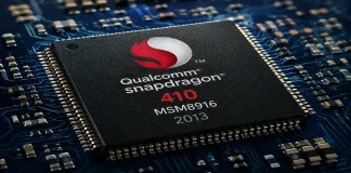 Qualcomm Snapdragon 410 MSM8916 processor tech specs