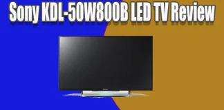 Sony KDL-50W800B LED TV Review