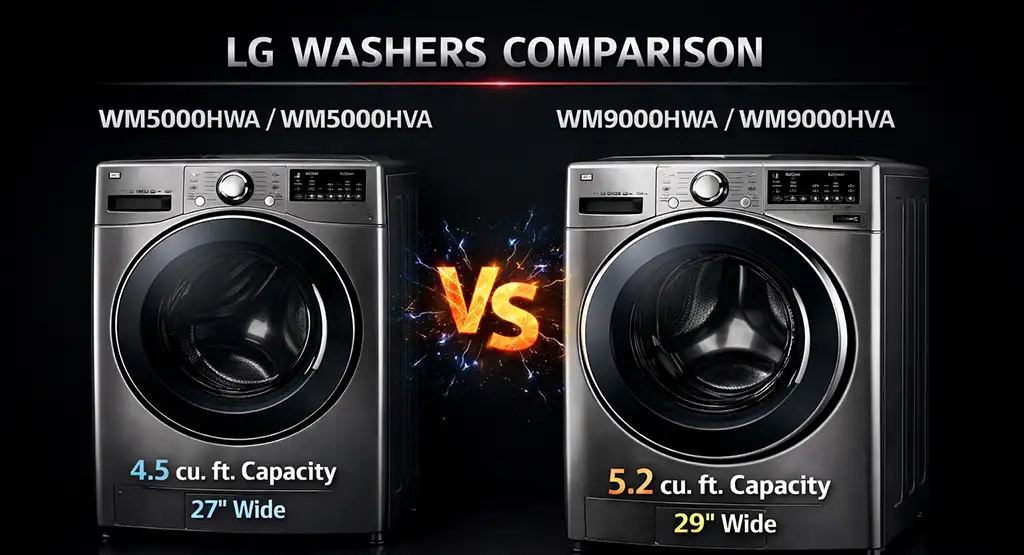 Washers LG WM5000HVA vs WM9000HVA 1