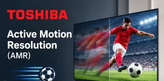 Active Motion Resolution (AMR) TV Toshiba