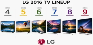 LG TV Lineup 2016, model comparison and series overview