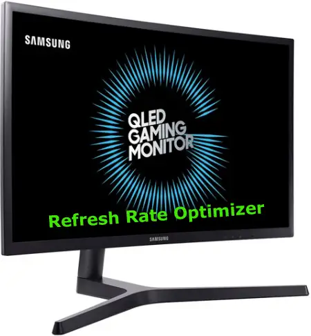 Samsung Refresh Rate Optimizer in monitors, what is it explained | Tab-tv