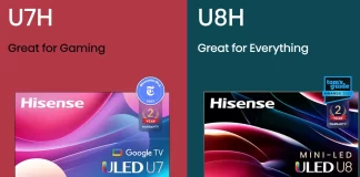 Hisense TV model numbers explained 2014-2024
