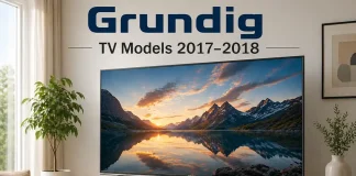 Compare Grundig TV models from 2017–2018