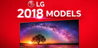 LG TVs, 2018 model lineup