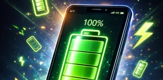 Battery life in a cell phone