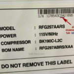 serial-number-Samsung-fridge-label