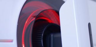 What is Infinity core Lighting in Samsung monitors?