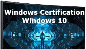 What does a Windows 10, Windows 8, Windows 7 certified monitor mean?