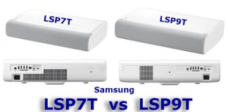 LSP7T vs LSP9T, compare specifications