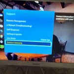 How to find the serial and model number of a pre-2016 Samsung TV 1