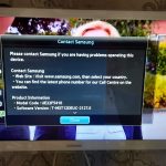 How to find the serial and model number of a pre-2016 Samsung TV 3