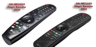 LG Magic Remote 2021 differences: AN-MR21GA and AN-MR21GC Magic Remotes