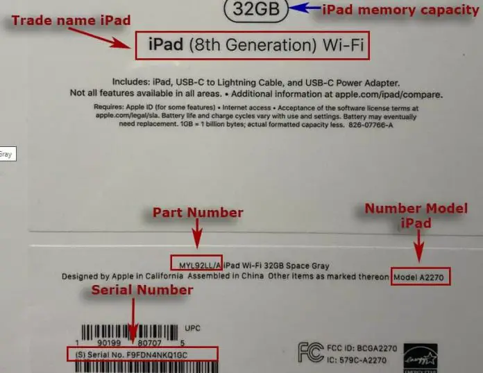 iPad model number, iPad serial number 2010-2021, what it means, how to ...