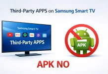 Third-party APPS on Samsung Smart TV