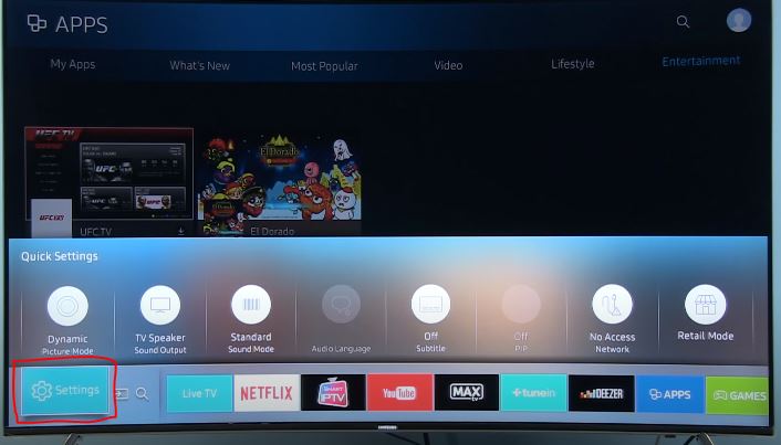 การตั้งค่า HDR TV Samsung 4K