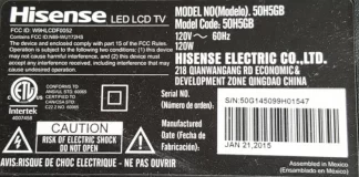Who makes Hisense TVs