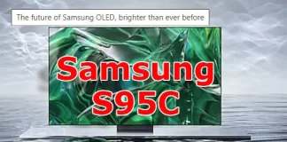 Samsung S95B vs S95C OLED TVs tech specs