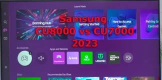 Samsung CU8000 vs CU7000 which TV is better to buy