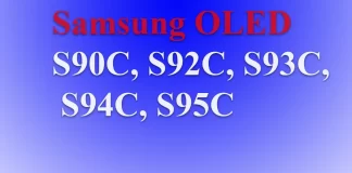 Differences between Samsung OLED S90C, S92C, S93C, S94C, S95C