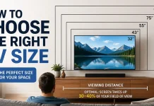 How to choose the right TV size