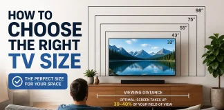 How to choose the right TV size