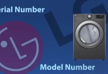 LG dryer model number and serial number decoder