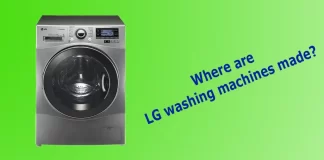 Where are LG washing machines made