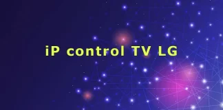 IP control LG TV what is it