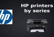 HP Printer Product Lines, Series and Manufacturers