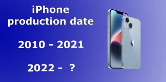 How to find out the production date of iPhone, iPad, Apple watch, date code table 2010-2023