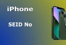 What is a SEID number on iPhone explained