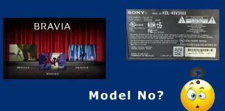 How to Find the Model Number of Your Sony TV