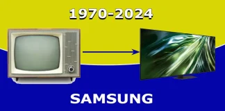 History of Samsung TVs 1970-2024