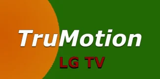 What TruMotion means in LG TVs