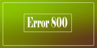 Error 800 when updating the Samsung TV software