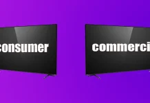 Home and Commercial TVs, Differences and Features