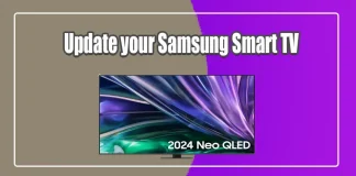 How to update your Samsung Smart TV software
