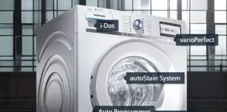 Technology in Siemens washing machines