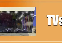 TV Screen has cracks, lines or spots, what they mean