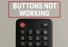 Standard TV remote control does not work, how to check and repair