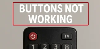 Standard TV remote control does not work, how to check and repair