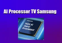 What is NQ4 or NQ8 AI Processor TV Samsung