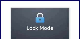 Lock Mode on TV what is it?