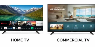 Commercial, hotel, and home televisions: explaining the differences
