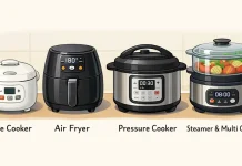 How kitchen cookers work, Rice, Air Fryer, Pressure, Steamer & Multi Cooker