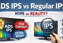 What is ADS display, ADS vs IPS