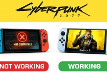 Cyberpunk 2077 on Nintendo Switch