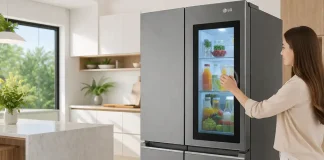 LG InstaView and door-in-door refrigerator, difference