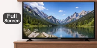 How to fix picture size on Samsung TV